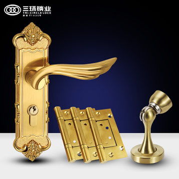 三环锁业年中大促 欧式门锁三件套直降189元